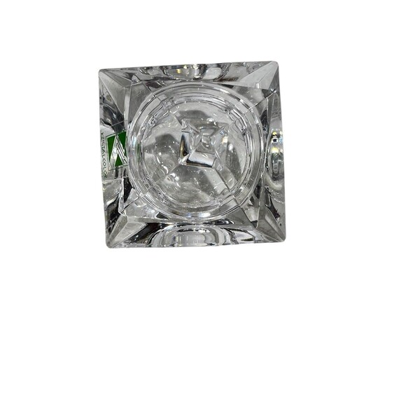 Kristalcolor Crystal Trinket Box Clear Cut Glass Deco Jewelry Keepsake Italy - Picture 4 of 13